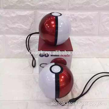 2016 hot portable ball bluetooth fm radio usb sd card reader speaker